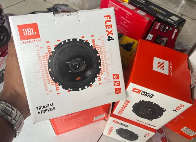 Par de Alto-Falantes JBL 6TRFX55 6 polegadas Triaxial Flex 4