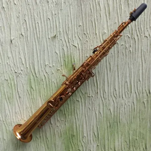 Sax Soprano Premier Taiwan Inteiriço Saxofone D Luthier Troco+$ 12x no cartão