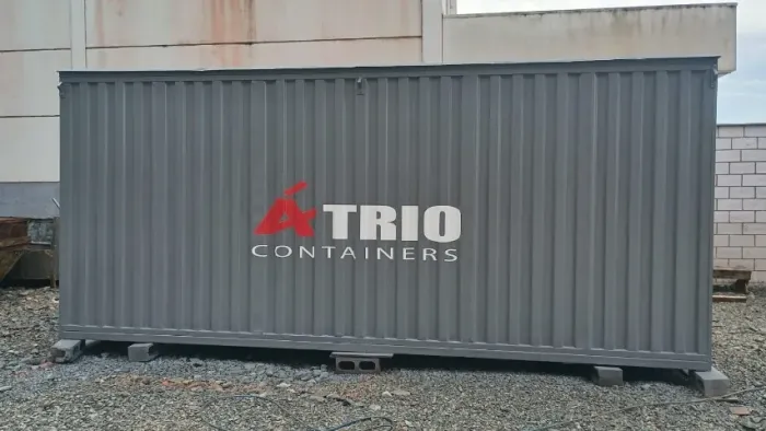 Container de 6M DESMONTÁVEL e 100% aço galvanizado