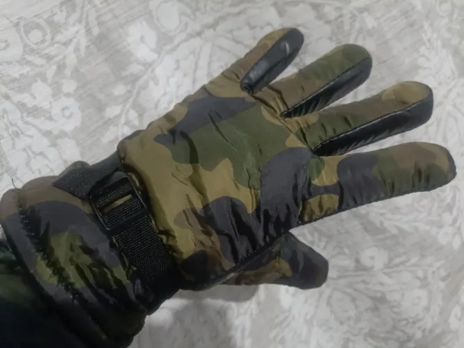 R$ 24.99 Luva Camuflada para Inverno luva moto luva motoboy forrada novo