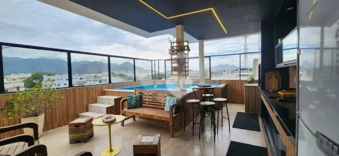 Cobertura à venda, 192 m² por R$ 2.800.000,00 - Recreio dos Bandeirantes - Rio de Janeiro/