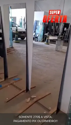 Espelho a pronta entrega com instalação inclusa 