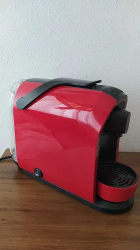 Cafeteira Vermelha 3 Três corações 