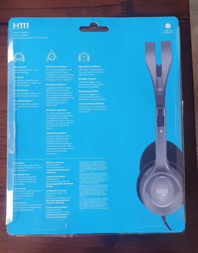 Headset com fio