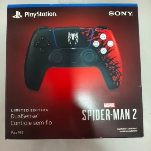 Controle PS5 Dualsense PS5 Edição Limitada Spiderman (Leia o anuncio!)