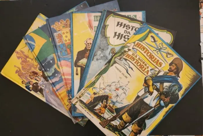 livros (6) história da nossa história coleção