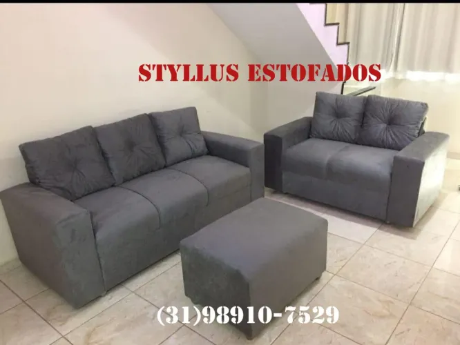 Sofá de 2 e 3 lugares 