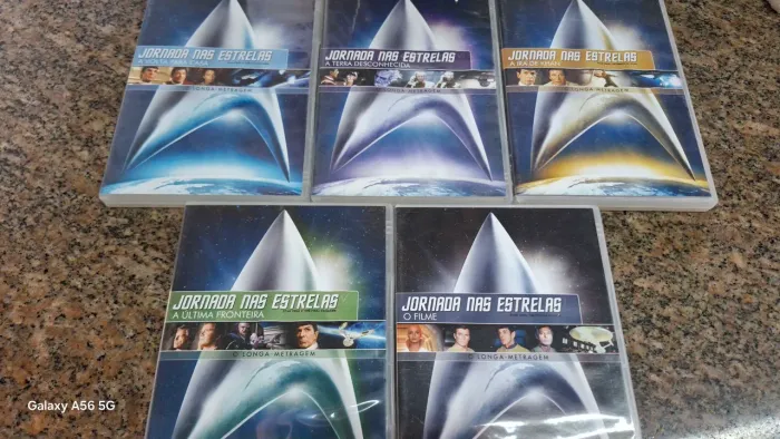 DVDs jornada nas estrelas