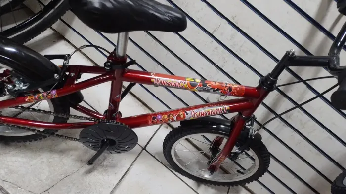 Bicicleta infantil.