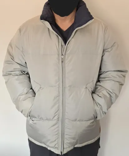 HUGO BOSS - Casaco Almofadado Dupla Face - Tecido Repelente à Água - Masculino - Tamanho M