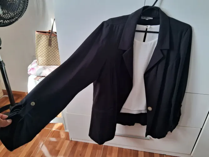 Blazer preto elegante