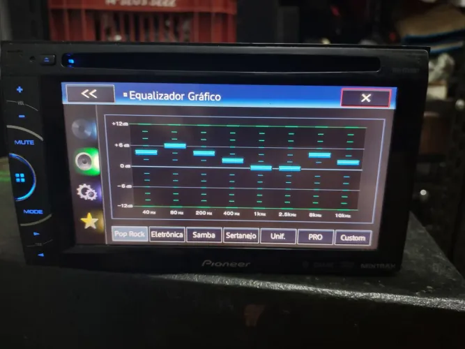 Multimidia pioneer 2din 7 polegadas