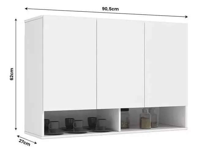 ARMÁRIO SUSPENSO NOVO R$ 350,00