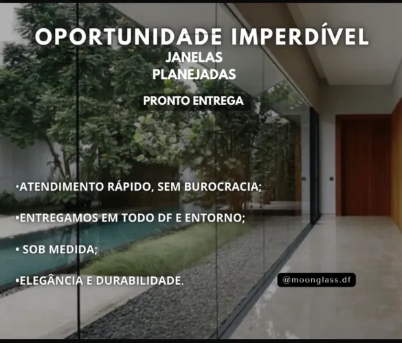 Janela Interna Entre Salas em Alumínio