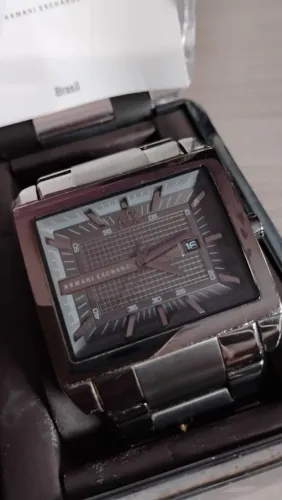 Relógio Armani Exchange AX2211 Chumbo Original na Caixa e manual!