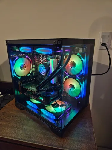 Pc gamer AMD ryzen 5 9600x com rtx 5060, 16gb DDR5 5600mhz