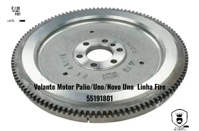 Volante do motor Palio, Uno linha Fire 55191801