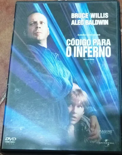 DVD Código para o Inferno (Com Bruce Willis e Alec Baldwin)