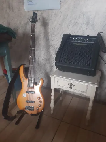 Cubo amplificador contrabaixo oneal ocb 308x 40 watts  