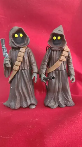 Star Wars Jawas Tatooine Scavengers a New Hope 2003 Hasbro
