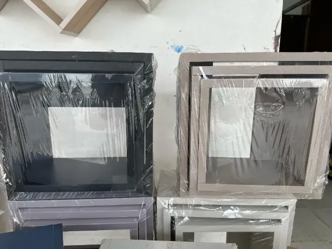 KIT COM 3 NICHOS EM MDF - DIVERSOS MODELOS E CORES!