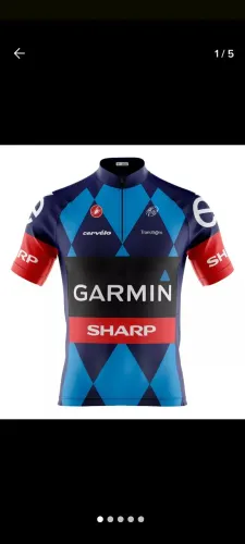 Camisa ciclismo garmin