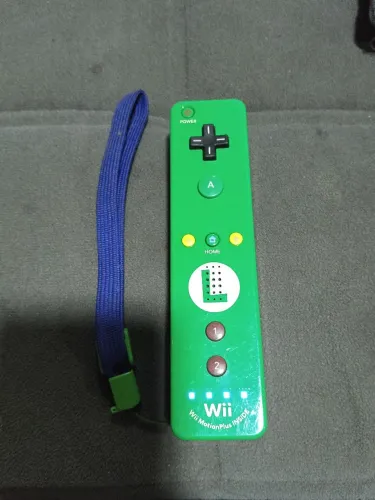 Controle Wii U MotionPlus Luigi Original
