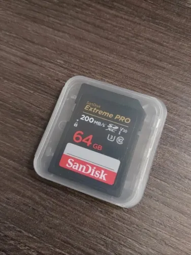 Cartão de Memória SanDisk 64GB Extreme Pro | NOVO