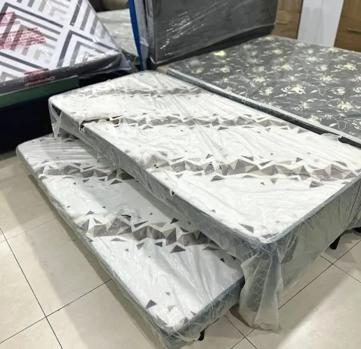Nova Cama Box Conjugado colchão Embutido acoplado Cabeceira Casal Solteiro