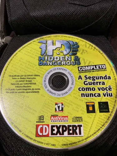 JOGO PC HIDDEN & DANGEROUS COMPLETO EM PORTUGUÊS- CD EXPERT