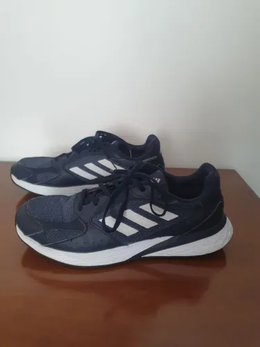 Tênis Adidas Azul Marinho +Branco