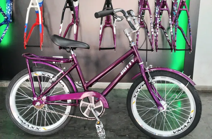 Bicicleta Aro 20 Roxa Ceci Potty