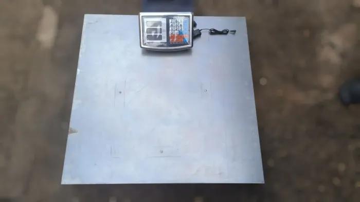 Balança Plataforma 500 kg 80 X 80