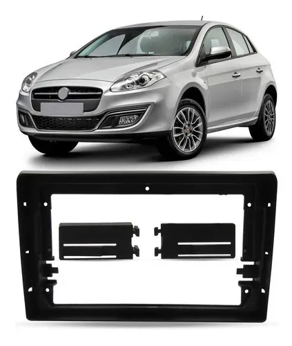 Moldura Painel Central 9 Polegadas Fiat Bravo 2011 à 2016 
