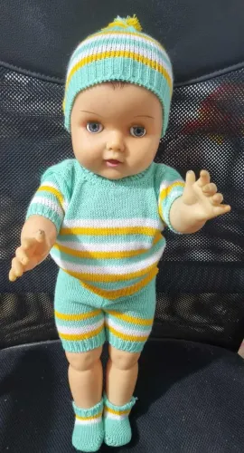 Roupa para boneco Bambino (verde)