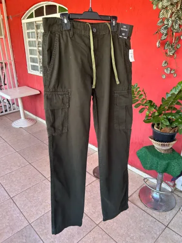 Calça Cargo POOL Jeans Nova 40