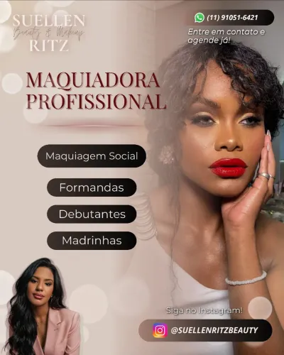 Maquiadora profissional a domicílio 