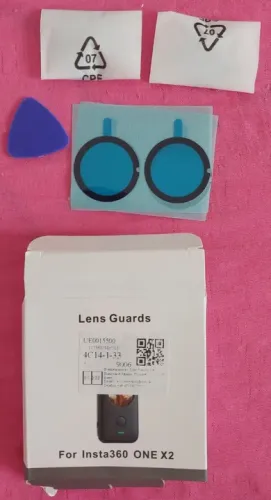 Protetor lentes Insta360 One X2 - 2 unidades