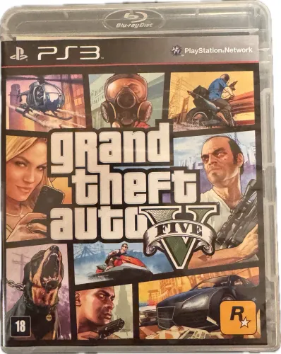 Jogo Grand Theft Auto Gta V - Ps3