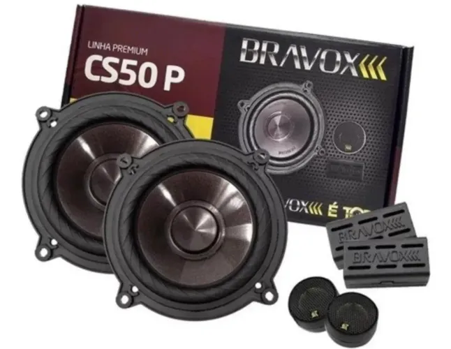 Alto-falantes Bravox CS50P  5 polegadas 