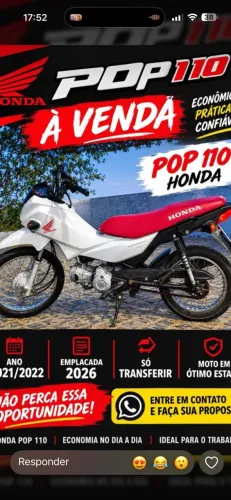 Honda Pop 110i 2022