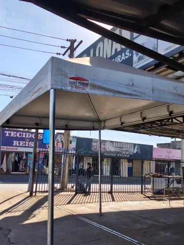 Tenda piramidal usado 4x3