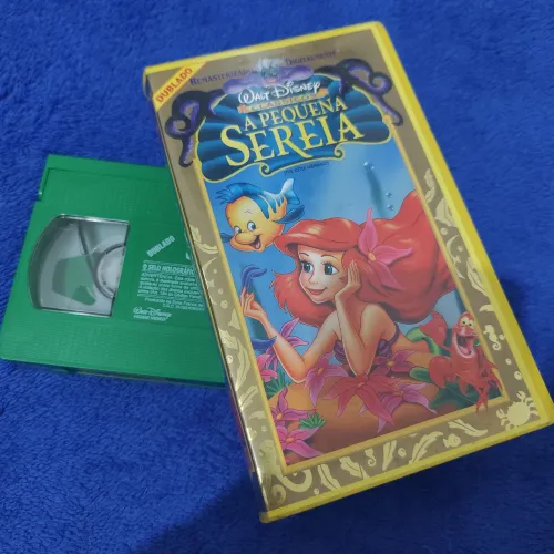 VHS A Pequena Sereia (Dublado) - Disney