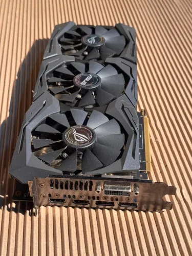 Placa de video Asus Rog Strix GTX 1060 6gb!