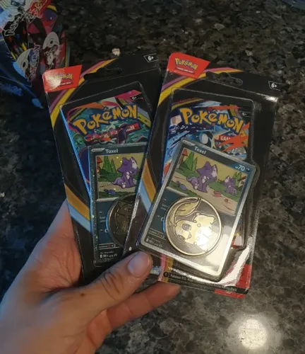 Combo 2x Checklane Blisters Pokémon TCG: Chaos Rising - Lacrados