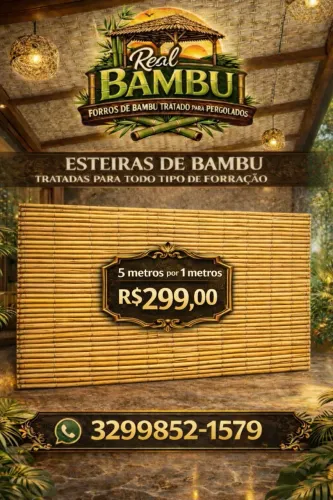 Forro de bambu