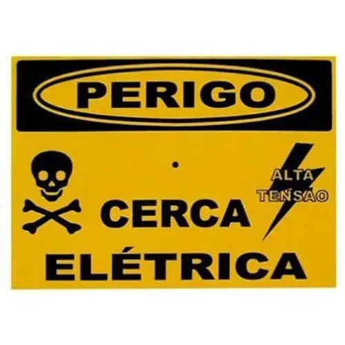 Manutenção de cerca elétrica.
