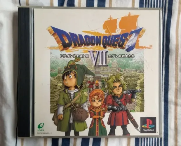 Dragon Quest VII 7 para Sony Playstation 1 - jogo original japonês