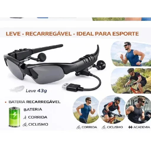 Óculos com fone