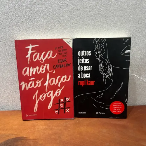 Outros jeitos de usar a boca / Faça amor, não faça jogo (2 livros)